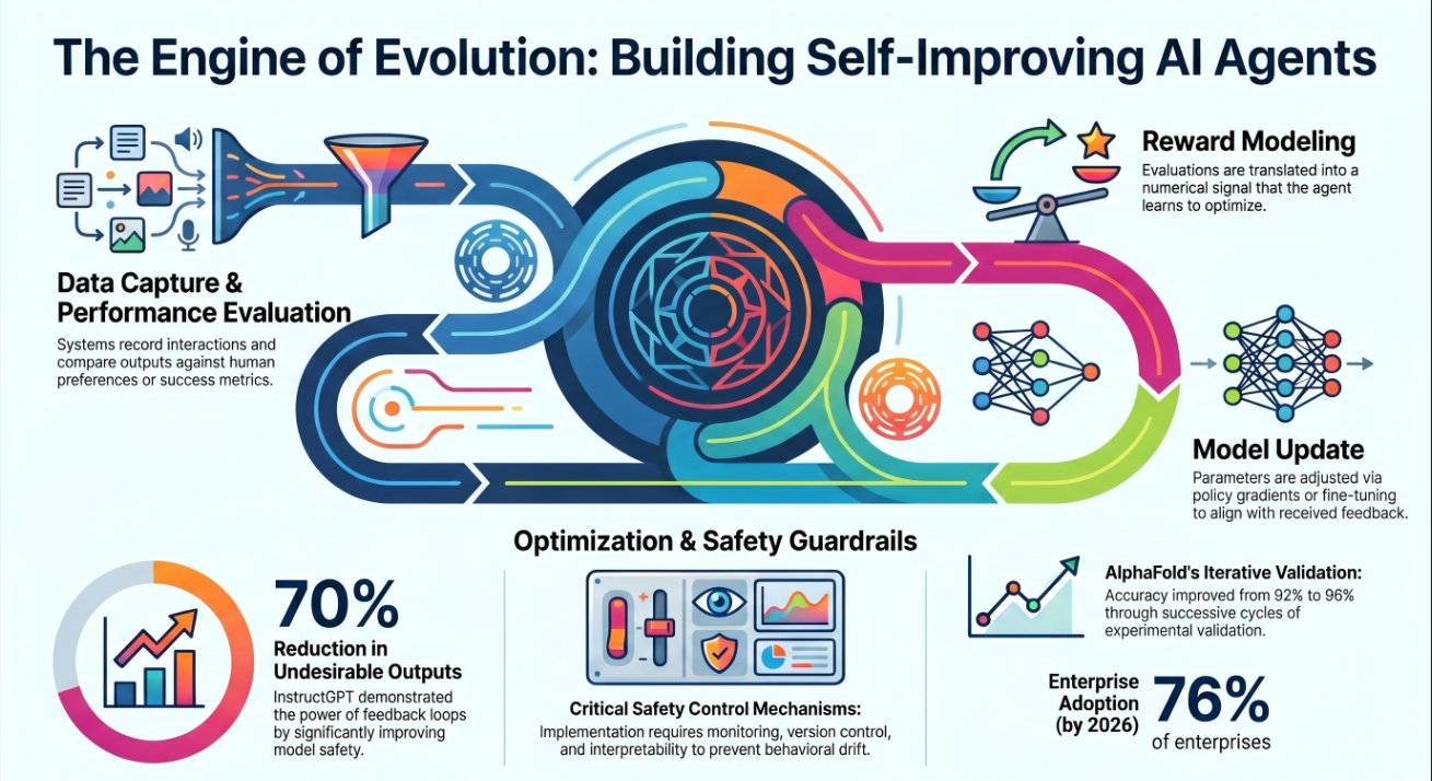 How to Build Self-Evolving AI Agents with Feedback Loops